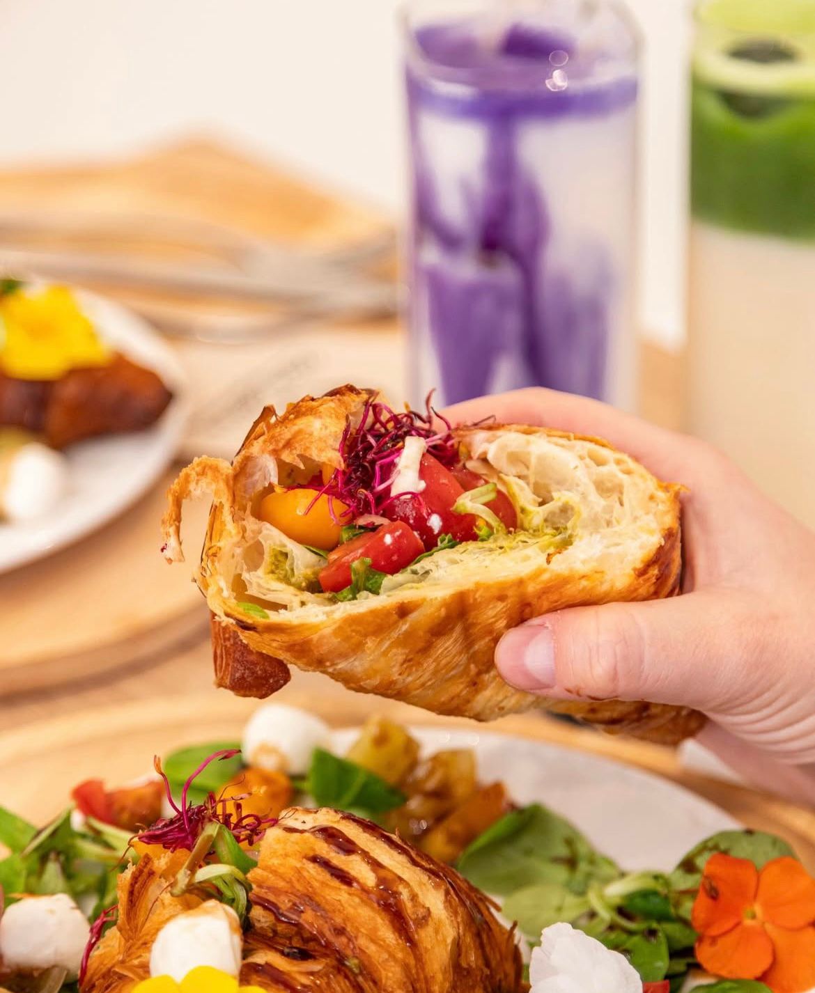 Croissant Palais Mahina — saveurs exotiques